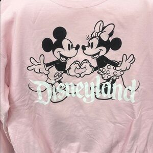Disneyland Valentine’s Mickey Minnie Sweatshirt